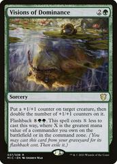 Visions of Dominance #37 Magic Midnight Hunt Commander Prices