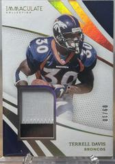 /10 | Terrell Davis [Gold] Football Cards 2021 Panini Immaculate Collection