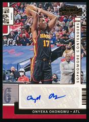 Onyeka Okongwu [Bronze] #SC-OYO Basketball Cards 2021 Panini Contenders Sophomore Autographs Prices