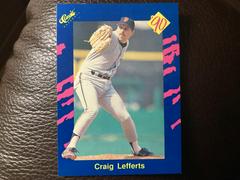 Craig Lefferts #109 Baseball Cards 1990 Classic Prices