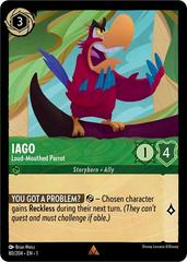 Iago - Loud-Mouthed Parrot [Foil] Lorcana First Chapter Prices