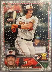 Adley Rutschman [Metallic] Baseball Cards 2023 Topps Holiday Prices