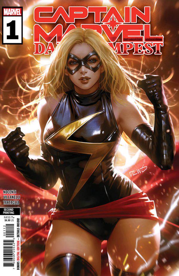 Captain Marvel: Dark Tempest [2nd Print Chew] #1 (2023) Comic Books Captain Marvel: Dark Tempest