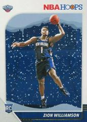 Zion Williamson [Winter] Basketball Cards 2019 Panini Hoops Prices