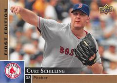 Curt Schilling Baseball Cards 2009 Upper Deck First Edition Prices