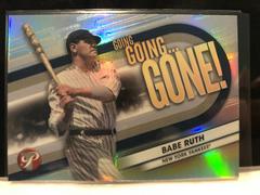 Babe Ruth [Superfractor] #GGG-23 Baseball Cards 2023 Topps Pristine Going Gone Prices