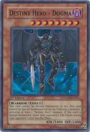 Destiny HERO - Dogma [1st Edition] POTD-EN014 YuGiOh Power of the Duelist