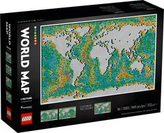 World Map #31203 LEGO Art Prices