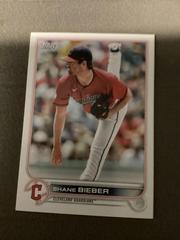 Shane Bieber #CLE-2 Baseball Cards 2022 Topps Cleveland Guardians Prices