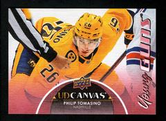 Philip Tomasino Hockey Cards 2021 Upper Deck UD Canvas Prices