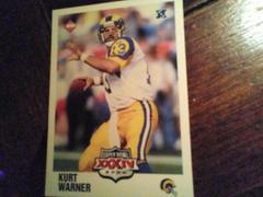 Kurt Warner Football Cards 2000 Collector's Edge Supreme Route XXXIV Prices