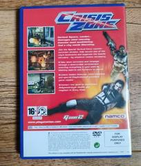 Case Back Cover | Crisis Zone [Promo Not For Resale] PAL Playstation 2