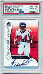 Roddy White Football Cards 2005 SP Authentic Sign of the Times Prices