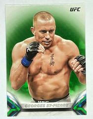 Georges St Pierre [Green] Ufc Cards 2018 Topps UFC Knockout Prices