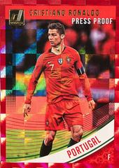 Cristiano Ronaldo [Press Proof Red] Soccer Cards 2018 Panini Donruss Prices