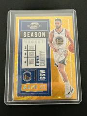 Stephen Curry [Gold Wave] Basketball Cards 2020 Panini Contenders Optic Prices