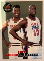 David Robinson, Shaquille O’Neal Basketball Cards 1994 Skybox USA Basketball Prices