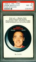 Frank Mahovlich Hockey Cards 1968 O-Pee-Chee Puck Stickers Prices