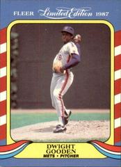 Dwight Gooden Baseball Cards 1987 Fleer Limited Edition Prices