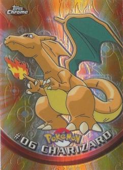 Charizard #6 Pokemon 2000 Topps Chrome