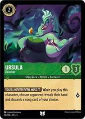 Ursula - Deceiver #90 Lorcana Into the Inklands Prices