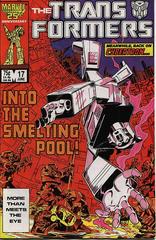 The Transformers #17 (1986) Comic Books Transformers Prices