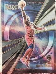 Donovan Mitchell #8 Basketball Cards 2022 Panini Select Thunder Lane Prices