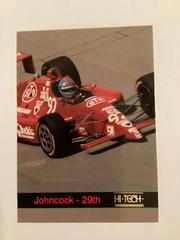 Johncock - 29th #31 Racing Cards 1993 Hi Tech Prices