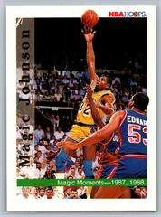 Magic Johnson: Magic Moments 87 88 Basketball Cards 1992 Hoops Prices
