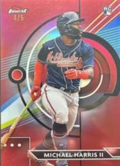Michael Harris II [Red] #34 Baseball Cards 2023 Topps Finest Prices