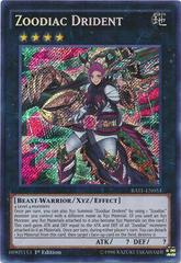 Zoodiac Drident [1st Edition] RATE-EN053 YuGiOh Raging Tempest Prices
