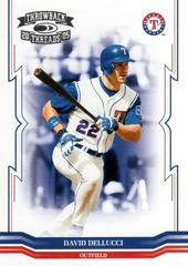 David Dellucci #170 Baseball Cards 2005 Donruss Throwback Threads Prices