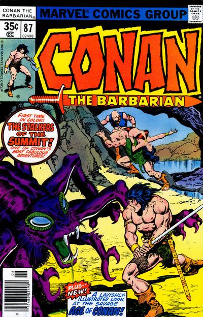 Conan the Barbarian #87 (1978) Comic Books Conan the Barbarian