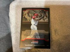 Garret Anderson Baseball Cards 2004 Bowman Chrome Prices