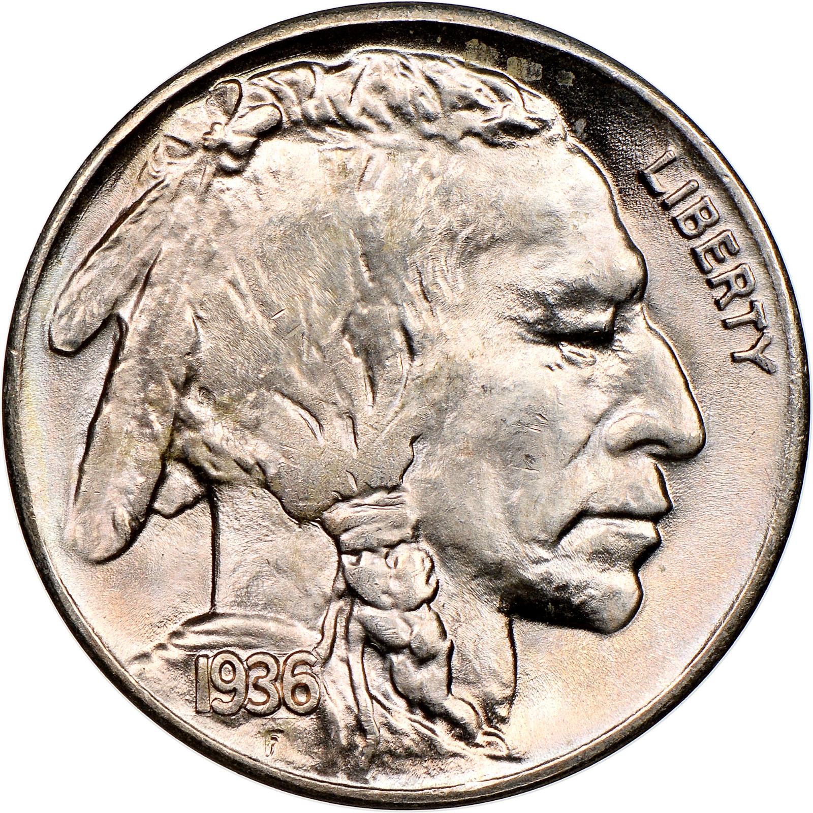 1936 S Buffalo Nickel Prices | Ungraded, NGC, PCGS Values