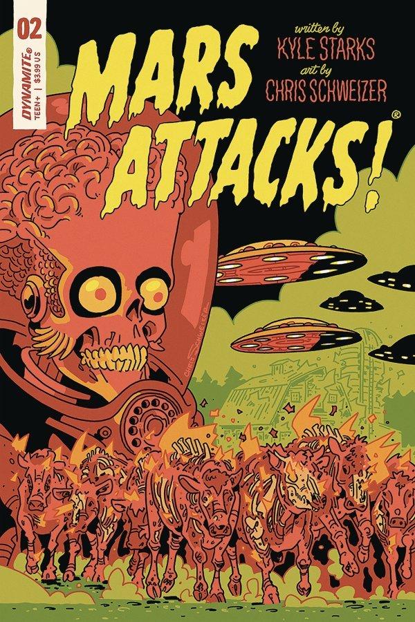 Mars Attacks [Schweizer Subscription] #2 (2018) Comic Books Mars Attacks