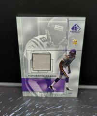 Randy Moss Football Cards 2001 SP Game Used Authentic Fabric Prices