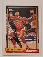 Duane Ferrell #9 Basketball Cards 1992 Topps Prices
