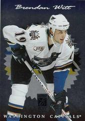 Brendan Witt #83 Hockey Cards 1996 Donruss Elite Prices