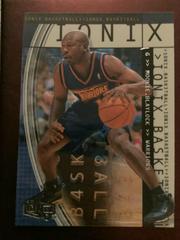 Mookie Blaylock Basketball Cards 1999 Upper Deck Ionix Prices