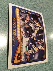 At Louis Blues Hockey Cards 1990 Topps Prices