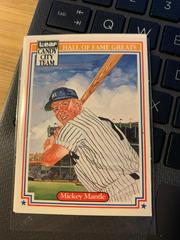 Mickey Mantle Baseball Cards 1987 Leaf Candy City Team Prices