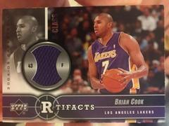 Brian Cook Basketball Cards 2004 Upper Deck R-Class R-Tifacts Prices