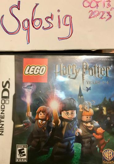 Lego Harry Potter Years Item Only Nintendo Ds