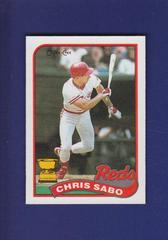Chris Sabo Baseball Cards 1989 O Pee Chee Prices