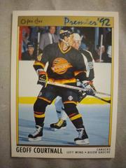 Geoff Courtnall Hockey Cards 1992 O-Pee-Chee Premier Prices