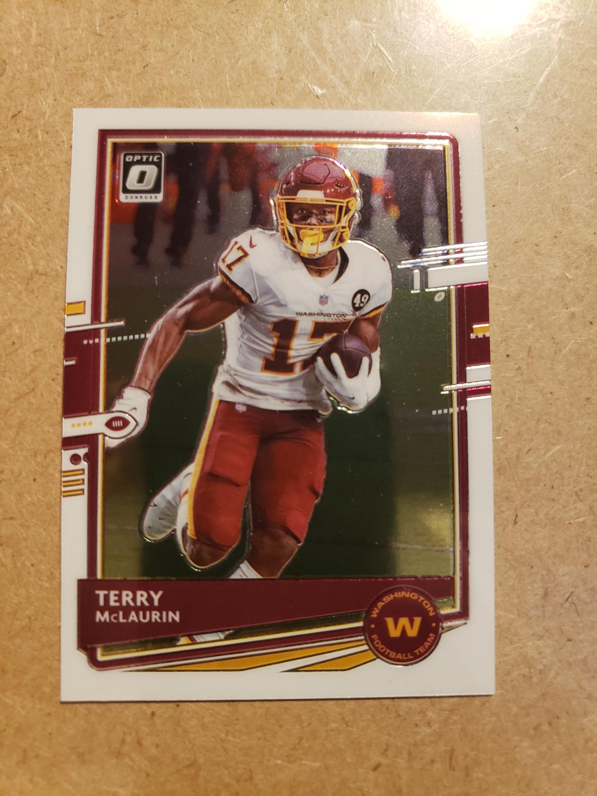 Terry McLaurin | Ungraded | 2020 Panini Donruss Optic