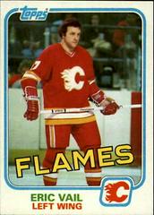 Eric Vail #43 Hockey Cards 1981 Topps Prices