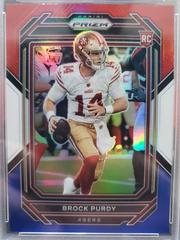 Brock Purdy [Red White Blue] Football Cards 2022 Panini Prizm Prices
