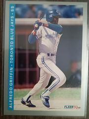 Alfredo Griffin #692 Baseball Cards 1993 Fleer Prices